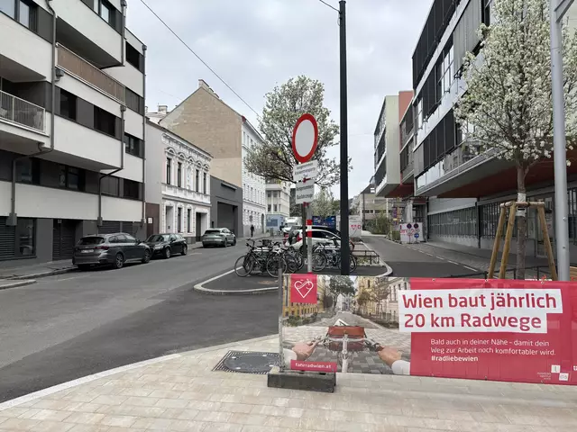 Auf 2,5 Kilometern entsteht ein neuer Radhighway.  | Foto: Lukas Ipirotis Ipirotis/MeinBezirk
