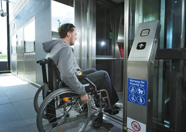 Bei der U6-Station Alterlaa soll noch ein Lift her. (Symbolfoto) | Foto: Johannes Zinner/Wiener Linien