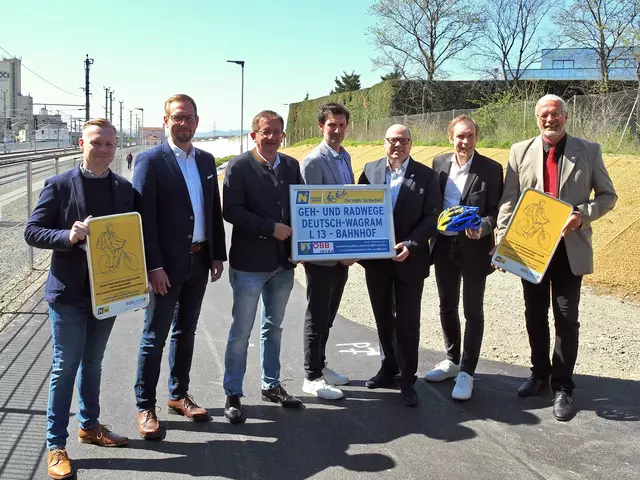 Offizielle Eröffnung der Geh- und Radwege in Deutsch-Wagram. | Foto: Land NÖ