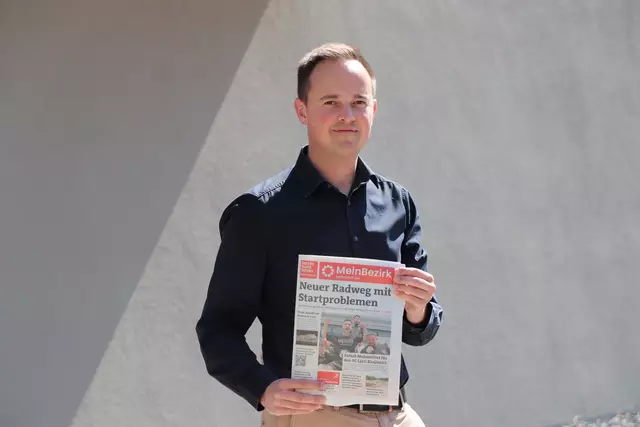 MeinBezirk Schärding Werbeberater Raphael Mühlbacher. | Foto: MeinBezirk
