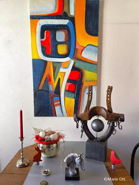 Ausstellung, Kunstmühle Oberandritz, Künstlerin Liselotte Häusler
