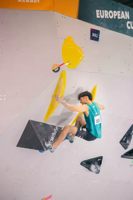 Julian Wimmer greift im Weltcup an. | Foto: Xaver Quintus