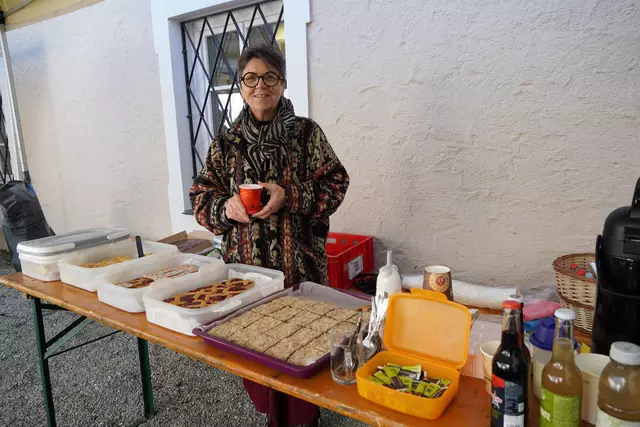 Der Weltladen sorgte für die Verköstigung. | Foto: Nicole Hettegger