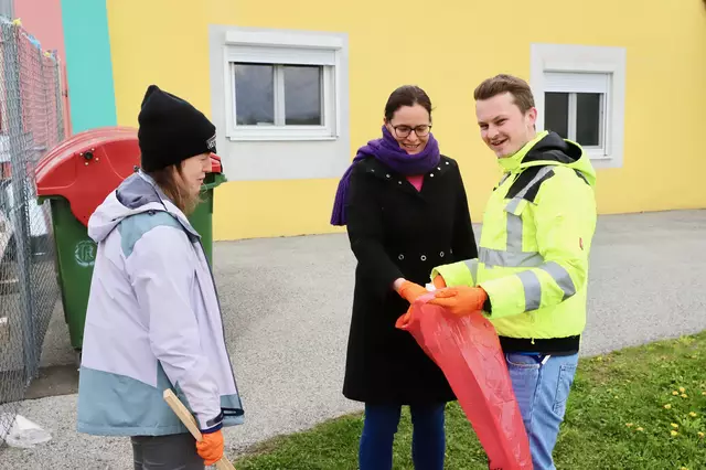 Rund um das Firmengelände wurde für "saubere Verhältnisse" gesorgt. | Foto: Alfred Mayer