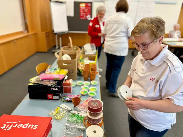 Beim vergangen Treffen am Mittwoch stand Osterbasteln am Programm. | Foto: Markus Kahrer