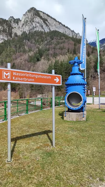 hier befindet sich das Wasserleitungsmuseum Kaiserbrunn... | Foto: I.Wozonig