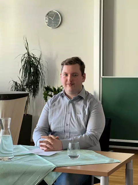 Kandidat Felix Pucher | Foto: (c) hlwspittal 2025, Lackner/Ambros