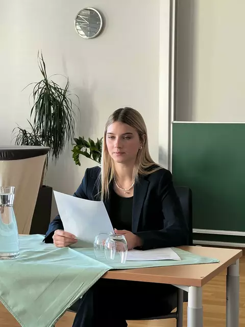 Kandidatin Marie Stibi | Foto: (c) hlwspittal 2025, Lackner/Ambros