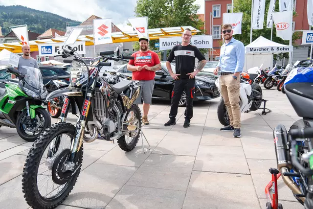 Auch die neuesten Motorrad-Modelle werden bei der Brucker Autoschau gezeigt. | Foto: Ekatarina Paller