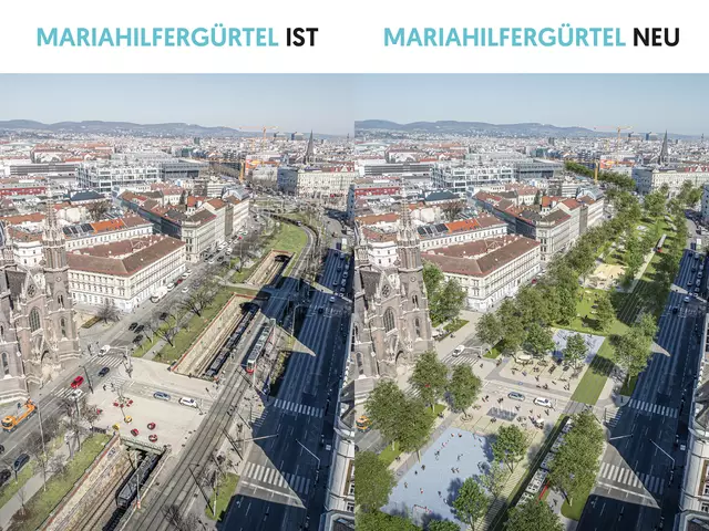 Sogar Minigolf könnte nach der Vision der ÖVP am Mariahilfer Gürtel gespielt werden. | Foto: Visualisierung Zoom VP.AT