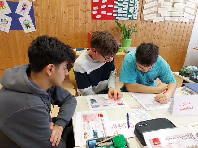 SWT-Schüler der 1. und 2. Klassen nahmen am Workshop teil. | Foto: Appeltauer/SWT