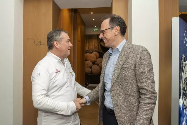 Toni Mörwald und ÖVP NÖ Obmann Jochen Danninger. | Foto: Mörwald Holding GmbH