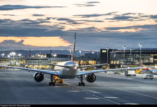 Der Flughafen Wien empfing am 8. April das indische Regierungsoberhaupt. (Archivbild) | Foto: Flughafen Wien AG