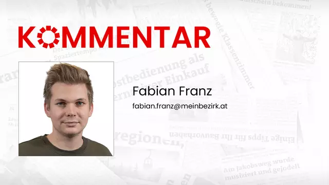 MeinBezirk Redakteur, Fabian Franz und seine Meinung zur verkehsberuhigten City. | Foto: Mach