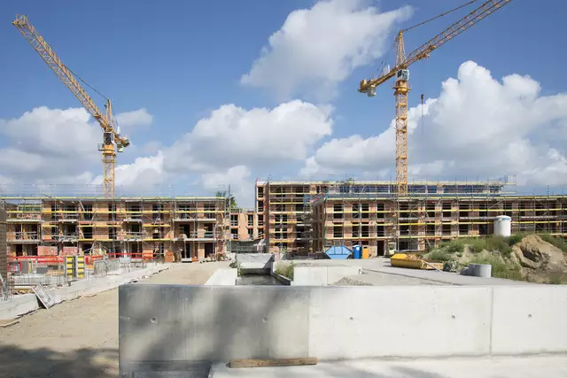 Die gemeinnützigen Bauvereinigungen verzeichnen 2024 einen deutlichen Rückgang: Die Bilanz lautet minus neun Prozent zum Vorjahr und satte minus 16 Prozent im Zehn-Jahresschnitt. Der Ausblick für 2025 befindet sich laut Vereinigung auf einem Tiefpunkt. | Foto: SYMBOLFOTO: MEV