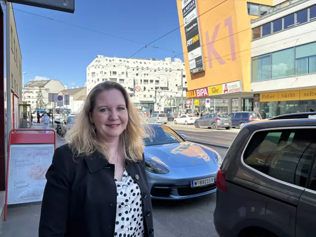 Michaela Löff ist Spitzenkandidatin der Donaustädter ÖVP für die Bezirksvertretungswahl. | Foto: Luise Schmid/MeinBezirk