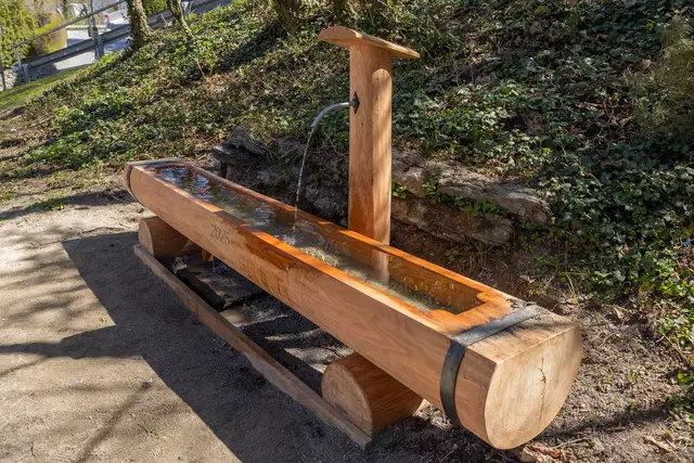 Ab sofort sorgt auch bei der Spielanlage im Tummlerpark ein Trinkwasserbrunnen.  | Foto: M. Freinhofer