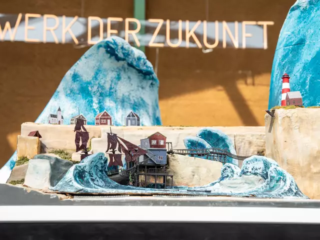 Das Modell für das Bühnenbild.  | Foto: Valentina Marinelić/MeinBezirk