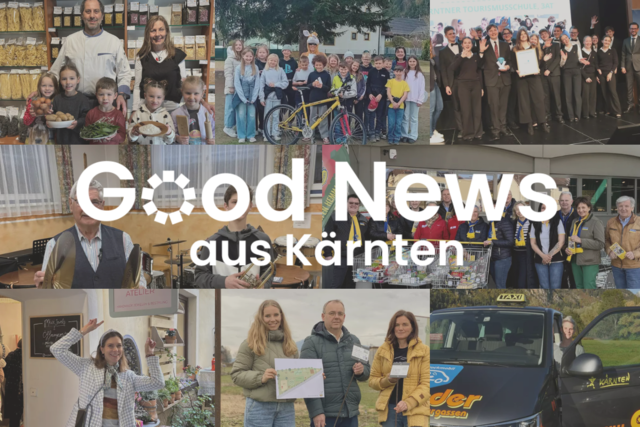 "Good News" aus Kärnten. | Foto: CollageCanva