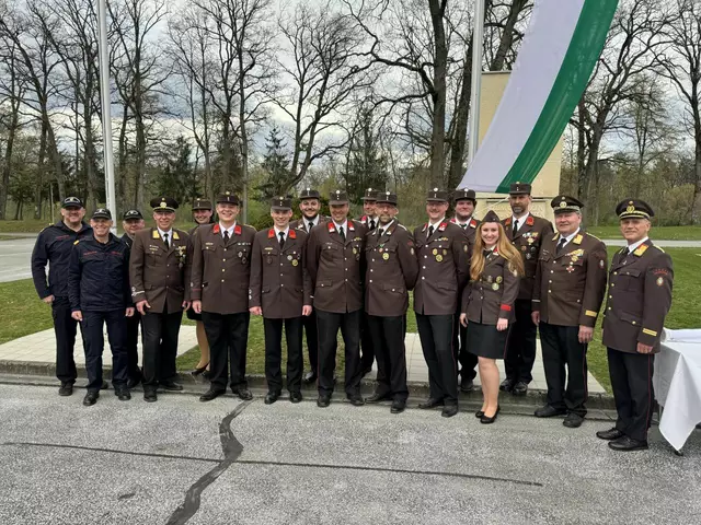 Eine Kameradin und acht Kameraden aus dem Bereichsfeuerwehrverband Mürzzuschlag absolvierten erfolgreich den Bewerb um das Feuerwehr-Leistungsabzeichen (FLA) in Gold. | Foto: BFVMZ
