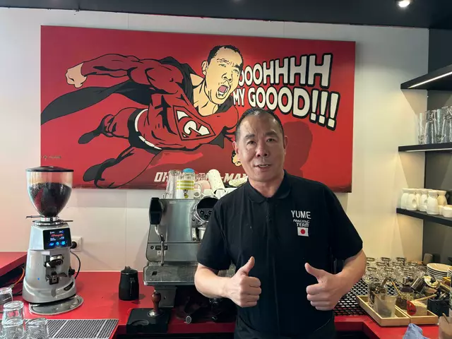 "Ohhh my goood", mit diesem Spruch ist Shilin Ma, den man unter Martin Yume kennt, in Penzing bekannt geworden.  | Foto: Pia Rotter/MeinBezirk