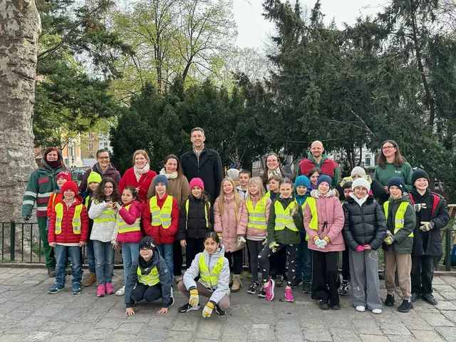 Dank einer Initiative des Kinderparlaments blüht der Börsenpark auf. | Foto: BV1