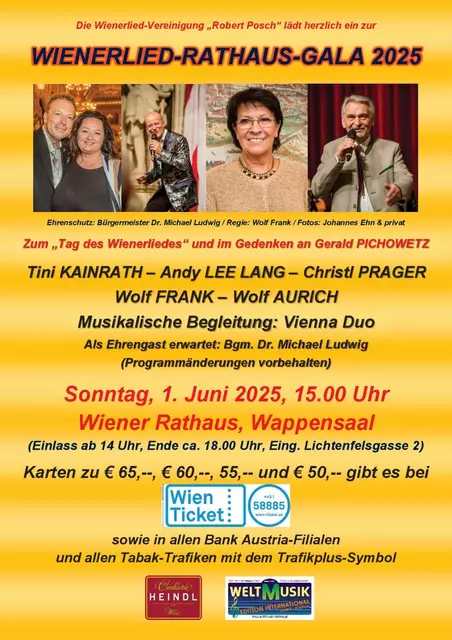 Foto: Wienerliedvereinigung Robert Posch