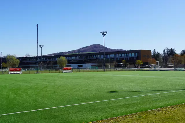An der Red Bull Akademie in Salzburg-Liefering trainieren die Schüler der Privatschule für Wirtschaft und Leistungssport (BFI). | Foto: Emanuel Hasenauer