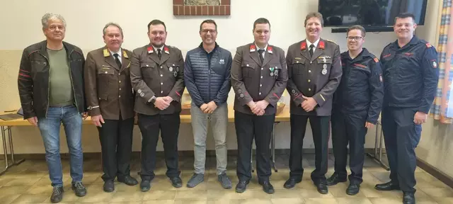 Die Betriebsfeuerwehr Veitsch hat ein neues Kommando. | Foto: Lohner