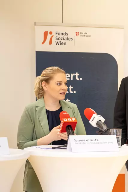 FSW-Geschäftsführerin Susanne Winkler. | Foto: FSW / Gregor Mohar
