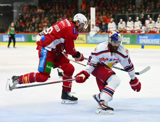 Der KAC braucht in Salzburg zwingend einen Auswärtssieg, um eine fünfte Begegnung in Klagenfurt zu erzwingen. | Foto: EC-KAC/Florian Pessentheiner