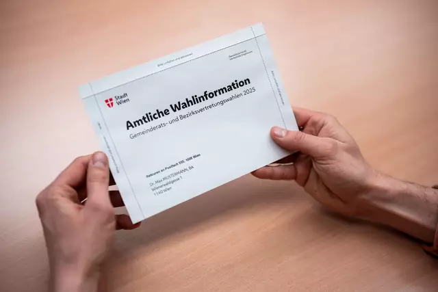 Die "Amtliche Wahlinformation" flattert bereits seit einer Woche in die Wiener Haushalte. (Symbolbild) | Foto:  GEORG HOCHMUTH / APA / picturedesk.com