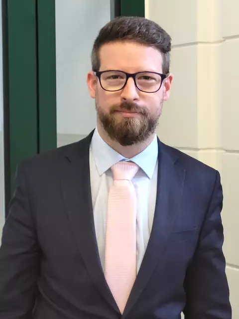 Verteidiger Lukas Mimler am Landesgericht St. Pölten | Foto: Ilse Probst