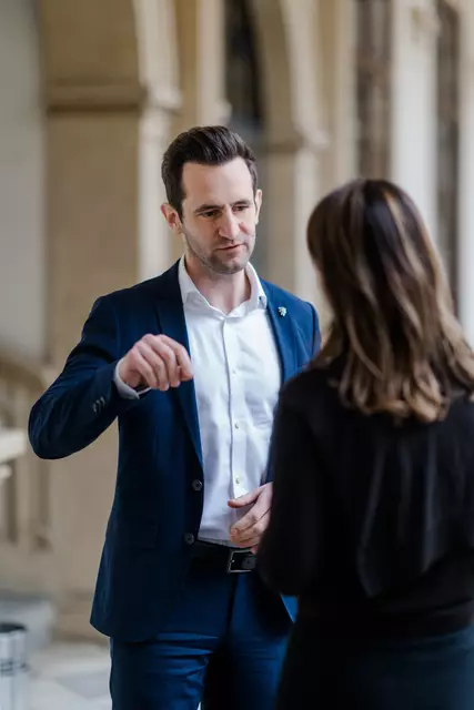 Lukas Schnitzer will mit dem ÖVP-Landtagsklub klare Positionen in Sachen Standort und Integration beziehen. | Foto: Lorber