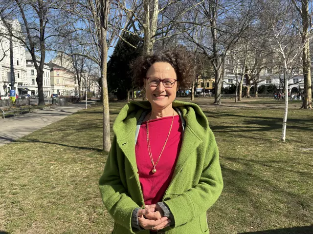 Josefa Molitor-Ruckenbauer will Grüne Bezirkschefin am Alsergrund werden.  | Foto: Fabian Franz/MeinBezirk