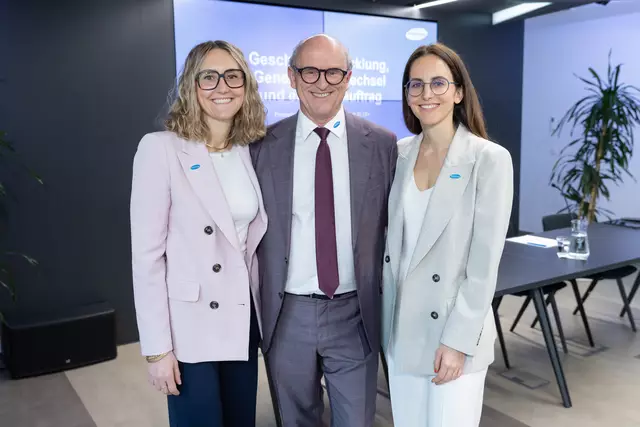 Vlnr.: Katharina, Hans Georg und Stefanie Hagleitner. | Foto: Hagleitner/APA-Fotoservice/Juhasz