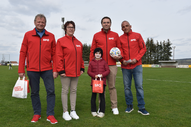 Willibald Steiner, Petra Reise, Stefan Sauter mit Tochter Kathi und Markus Taucher | Foto: Michaela Müller