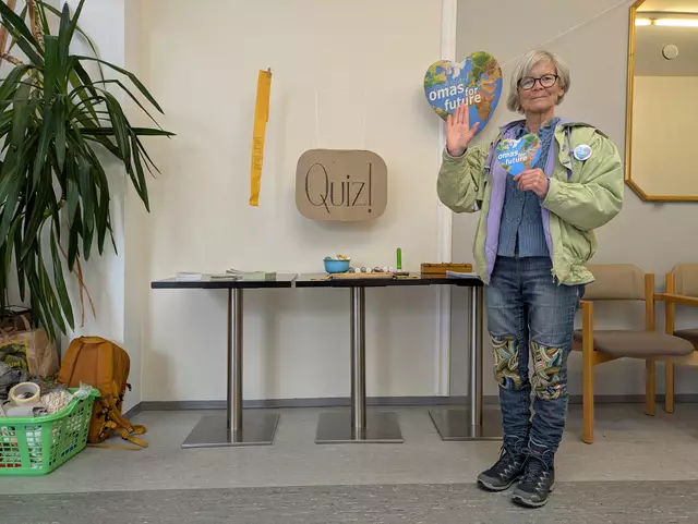 Ihr erster öffentlicher Auftritt fand bei der Nachhaltigkeitsmesse in der Mistelbacher M-Passage statt.  | Foto: Stietencron