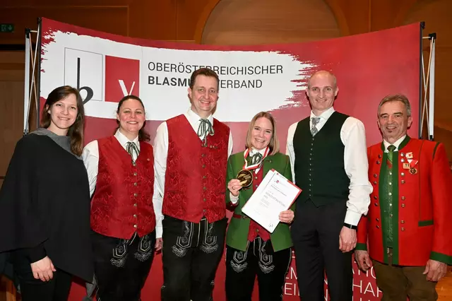 die glücklichen Gesichter nach der Ergebnisverkündung | Foto: Gertrude Paltinger, OÖBV Bezirk Wels