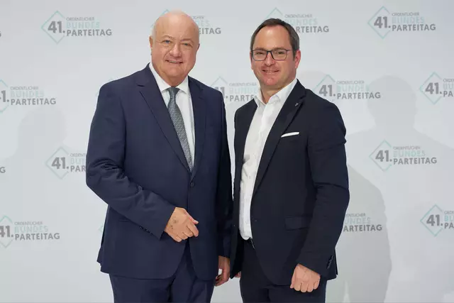 Der Vater von Franz Stocker, gebürtiger Raidinger und langjähriger Nationalratsabgeordneter, war ebenfalls vor Ort. | Foto: Landauer Markus