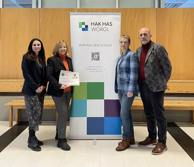 Die Bundeshandelsakademie Wörgl ging eine Partnerschaft mit der Südtiroler Fachoberschule für Tourismus und Biotechnologie FOS „Marie Curie“ und dem Trentiner Istituto tecnico economico “Antonio Tambosi” ein. | Foto: Euregio