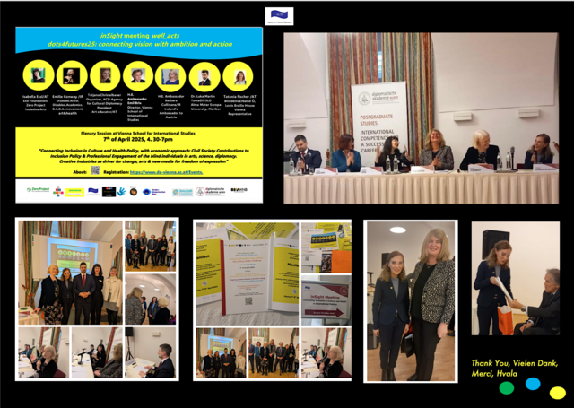 inSight meeting dots4futures25
eine Initiative von 
ACD-Agency for Cultural Diplomacy
Poster 1. day meeting sessions | Foto: Tatjana Christelbauer