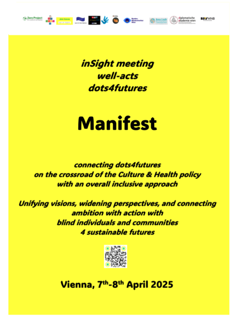 inSight meeting dots4futures25 Manifest
eine Initiative von 
ACD-Agency for Cultural Diplomacy | Foto: Tatjana Christelbauer