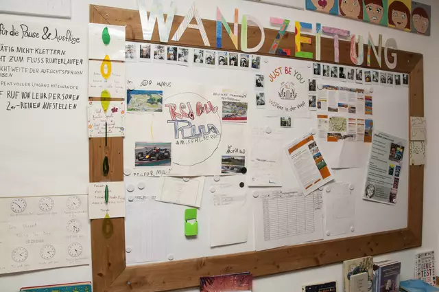 "Just be You" lautet das Motto für die Schülerinnen und Schüler.  | Foto: Wolfgang Unger