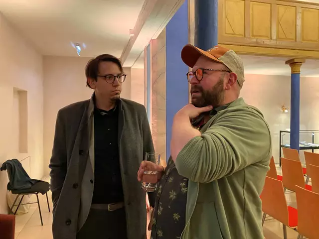 James Moser im Gespräch mit Michael Schreiber, GF der Bgld. Forschungsgesellschaft