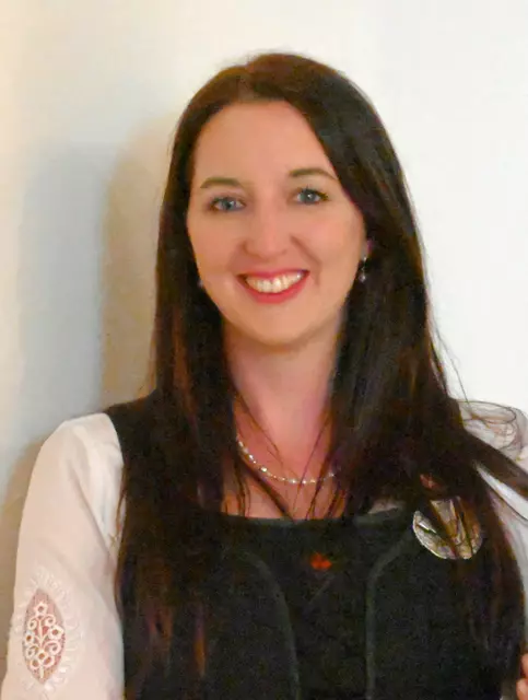 Marketenderin Bettina Kreiner