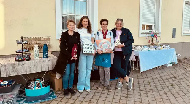 Kleiner Ostermarkt mit Gabi Krizmanits, Daniela Resetarits, Gabi Marek und Anna-Maria Leuschen | Foto: ReVena´s Schrankraum