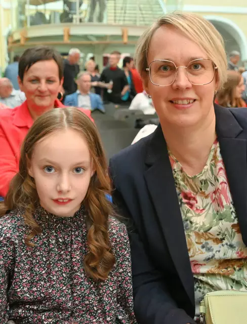 Stadträtin Almut Smoliner mit Nichte Pia Pinker