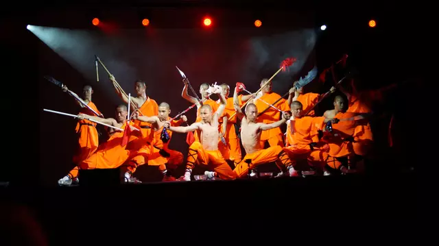 Unglaublich faszinierend war der atemberaubende Auftritt der Shaolin Mönche. 