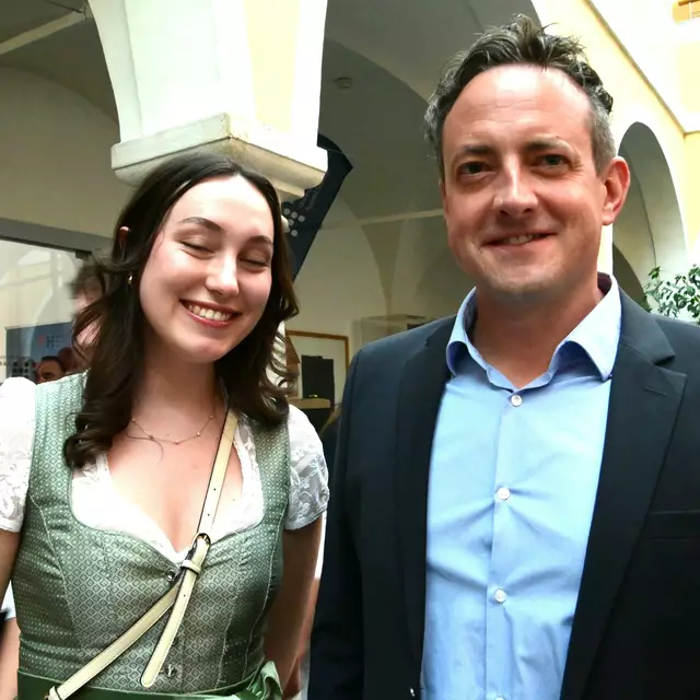 Laura Walder und Gerald Olsacher